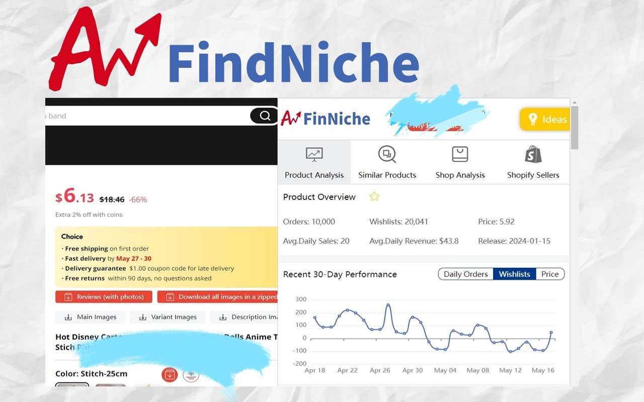 FindNiche - Find profitable dropshipping niches