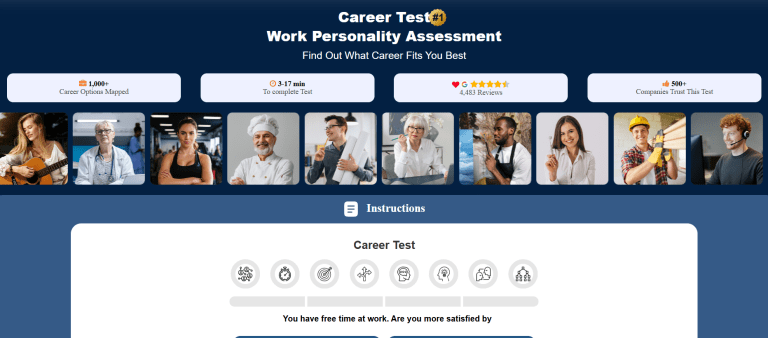 CareerFitter: Best Online Career Assessment Tool