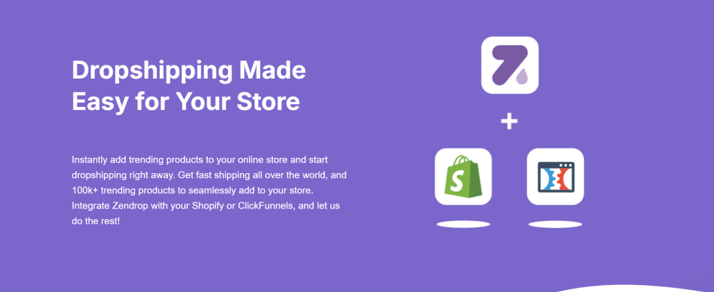 Automate your dropshipping store with Zendrop