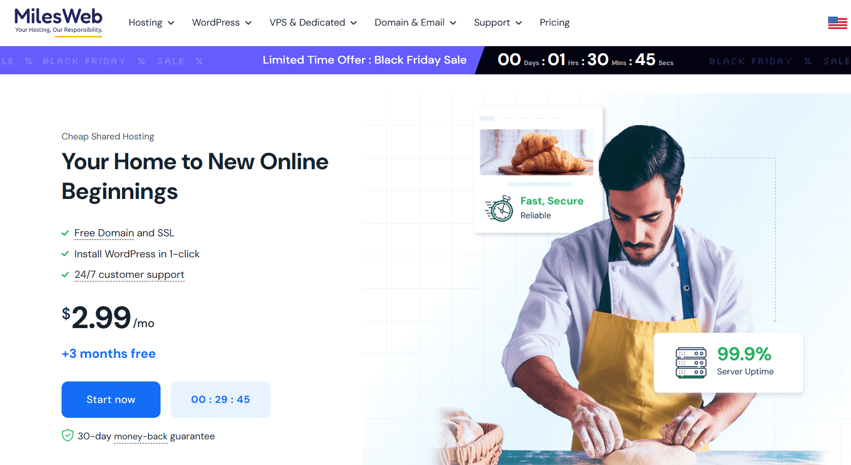 MilesWeb The Best Hosting for Small Businesses in 2025