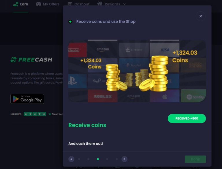 How Much Can You Earn on Freecash?