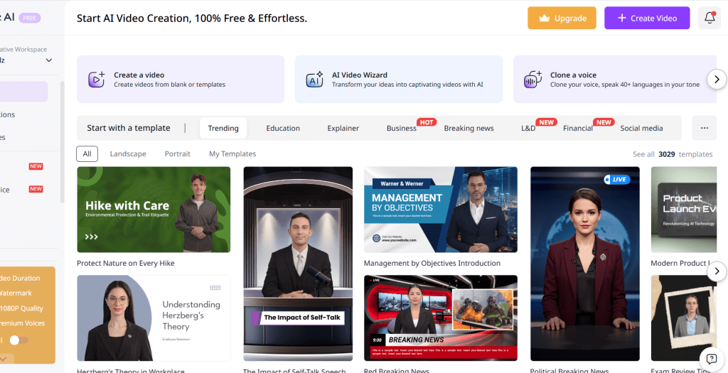 Vidnoz Review – Best Free AI Avatar Video Generator?