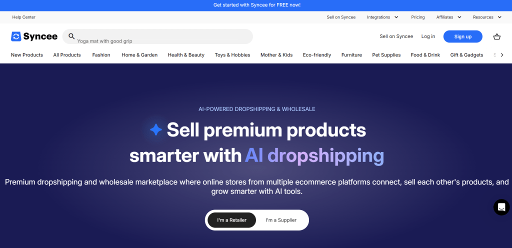 Syncee - 8M+ Verified Products With Automated Order Sync