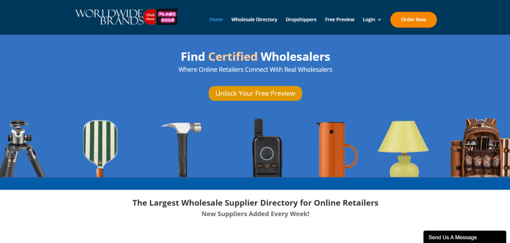 Worldwide Brands - Lifetime Access to 16M+ Certified Wholesale Products
