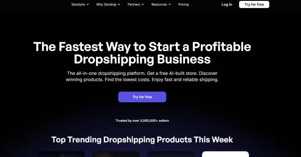 Zendrop: Fast US/EU Fulfillment & Branding Options