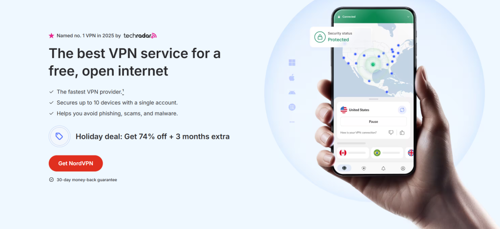 NordVPN - 10 Online Theft Protection Tools You Need in 2026 (VPNs, Identity Safety & Fraud Detection)