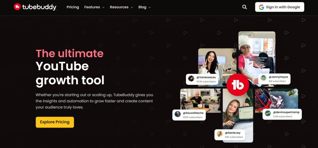 TubeBuddy - 10 Best YouTube Optimization Tools to Grow, Monetize & Succeed on YouTube