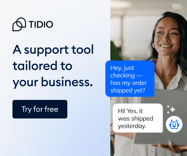 Lyro-Tidio live chat tailored to your business